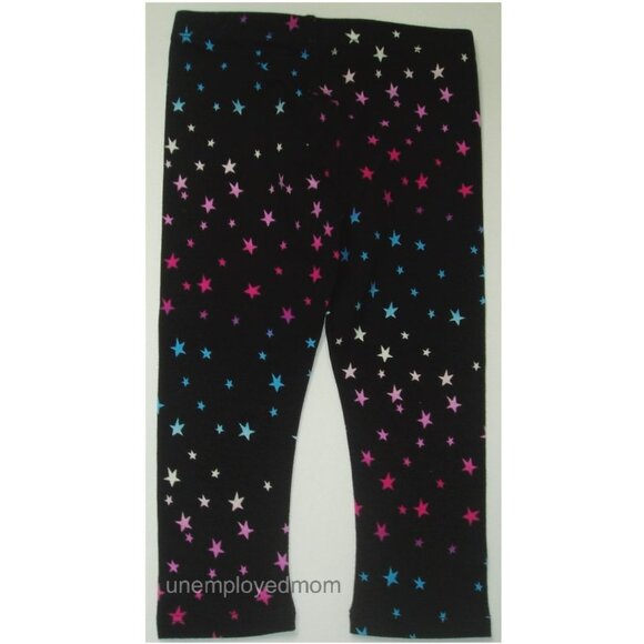 Girls Legging Joggers Pants 7 pair Bundle Lot Unicorns Hearts Animal Print Levis - Picture 9 of 15